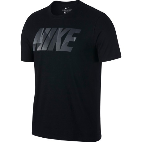 Hommes T-Shirt Dry training noir gris