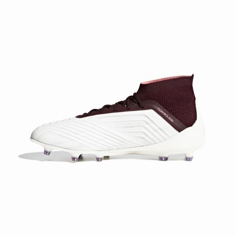 Zapatos del fútbol de las mujeres de Adidas Predator 18.1 FG gris marrón
