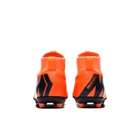 Scarpe calcio bambino Nike Mercurial Superfly VI MG arancio