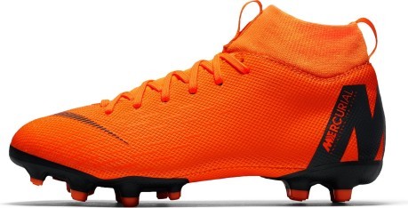Fútbol zapatos de niño Nike Mercurial Superfly VI de la Academia MG naranja