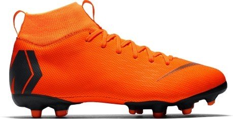 Chaussures de football enfant Nike Mercurial Superfly VI de l'Académie MG orange
