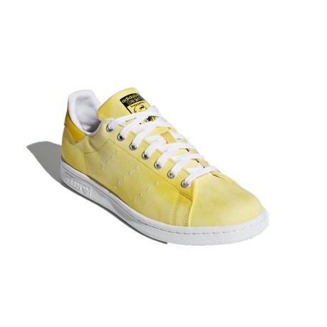 Chaussures de Pharell Wiliams Holi Stan Smith blanc jaune
