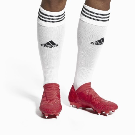 Chaussures de Football Adidas Nemeziz 17+ 360 Agilité SG Sang-Froid Pack rouge
