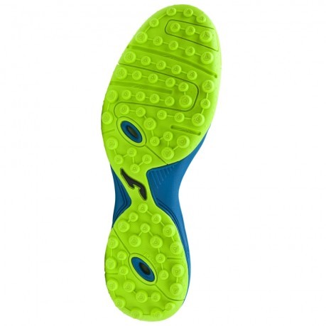 Zapatos de fútbol Joma de la Liga bbva 5 TF azul verde