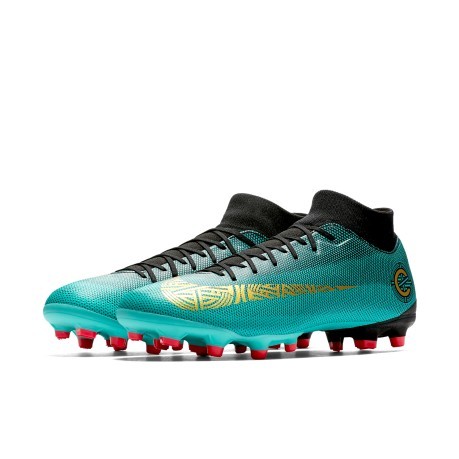 Chaussures de Football enfant Nike Mercurial CR7 Elite FG vert