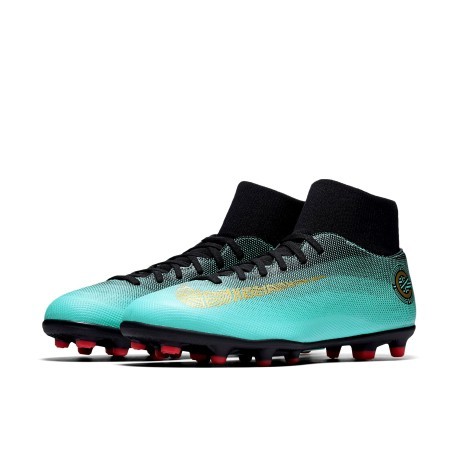 Chaussures de Football Nike Mercurial Superfly CR7 MG vert