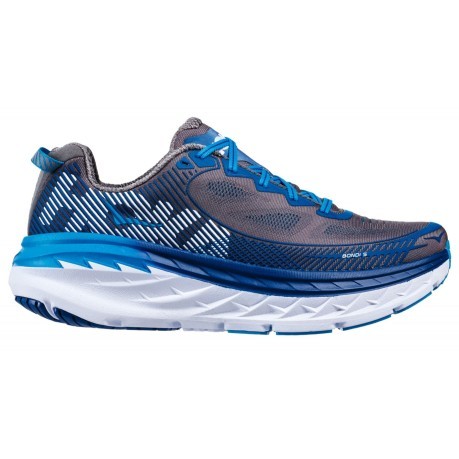 Mens Running shoes Bondi 5 A3 Neutral blue grey
