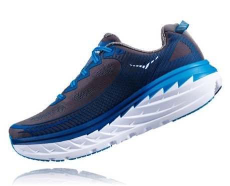 Mens Running shoes Bondi 5 A3 Neutral blue grey
