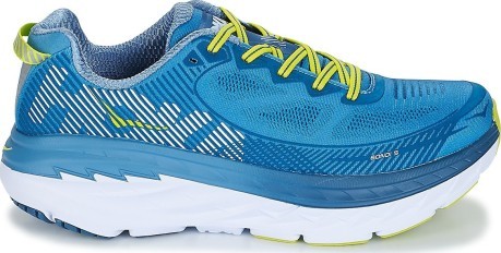 Mens Running shoes Bondi 5 A3 Neutral blue yellow