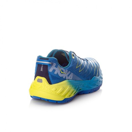 Running shoes mens Clayton 2 light blue yellow