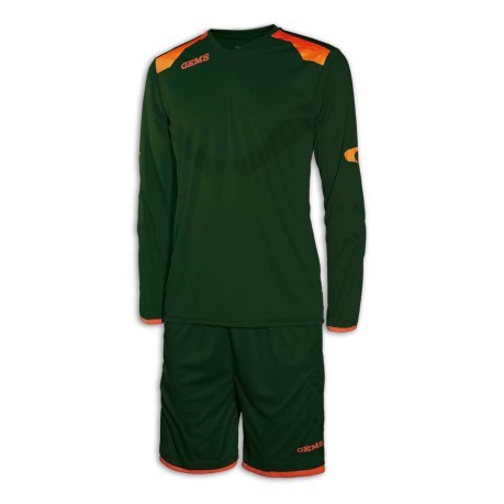 Kit goalkeeper Gems Denver green/orange