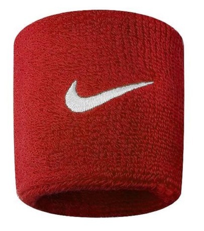 Brazalete de tenis Pulseras Swoosh colore rojo - Nike -