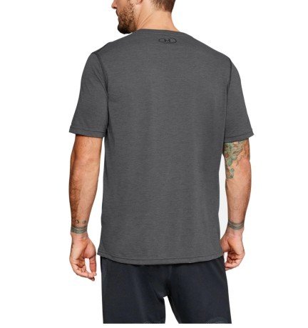 T-shirt Uomo Threadborne Fitted fronte 2 grigio
