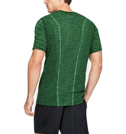 T-Shirt Uomo Threadborne Seamless fronte 2 verde