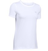 T-Shirt Women's HeatGear® Armour white front