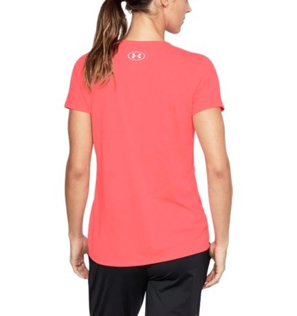 Damen T-Shirt Training Graphic Twist gegenüber rosa