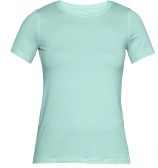 T-Shirt Donna HeatGear® Armour fronte bianco 2