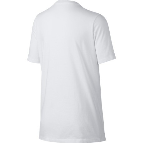 T-Shirt Jungen Sportswear-weiß-fantasie