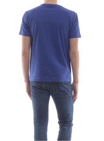 T-Shirt mens Training Core blue front