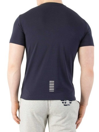 T-Shirt Herren 7 Line-weiß gegenüber
