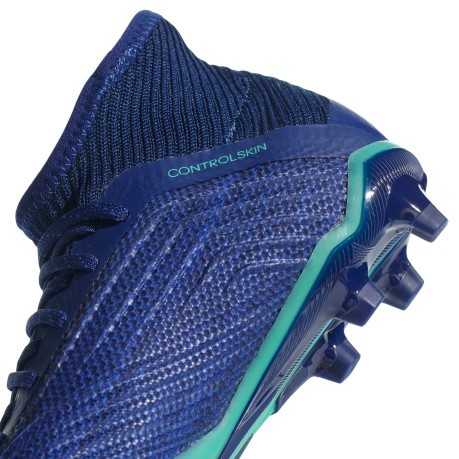 Scarpe calcio bambino Adidas Predator 18.1 FG blu