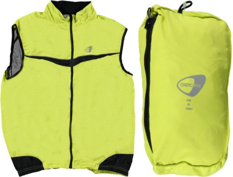 Gilet per il Running in polyester