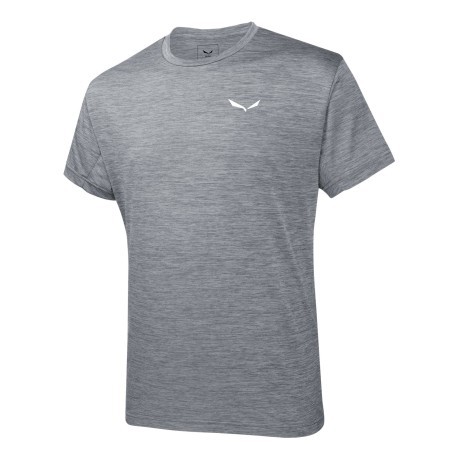 T-Shirt Trekking Man Puez Melange dry'ton grey