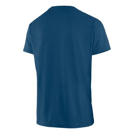 Hombres T-Shirt, Trekking, Campamento Base Dri Release azul