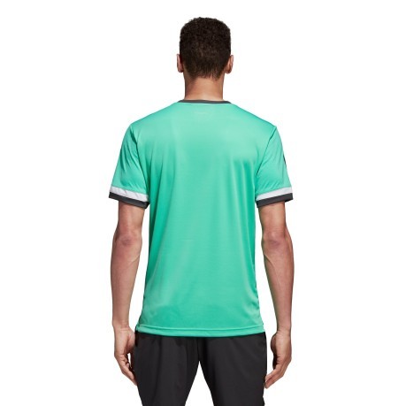 Camiseta de Hombre de Club 3 Rayas de frente verde