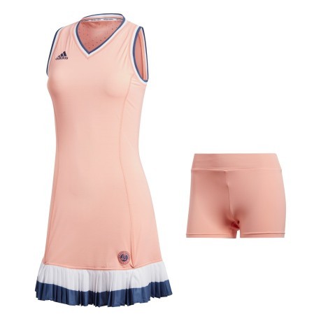Vestido de las Mujeres de Roland Garros frente