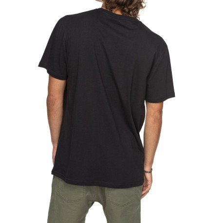 T-Shirt para Hombres Clásico de Mañana Diapositivas frontal negro