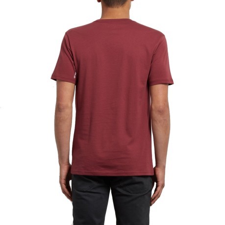 T-Shirt Uomo Crisp rosso fronte