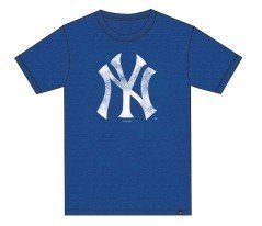 T-Shirt M.C. Club New York Yankees blu