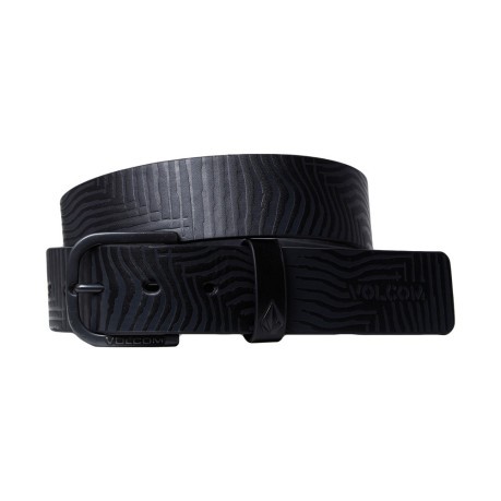 Men's belt Empty black