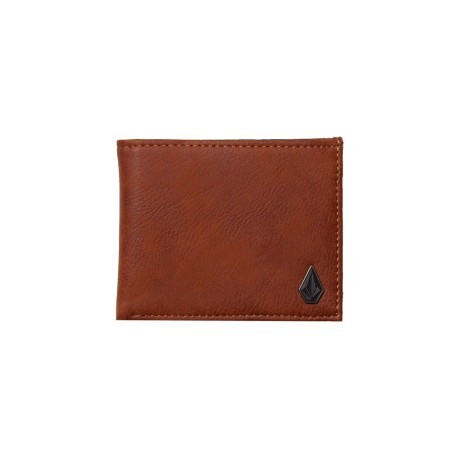 Men's wallet Slim Stone brown