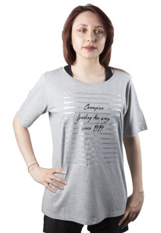 T-Shirt Woman Written front white