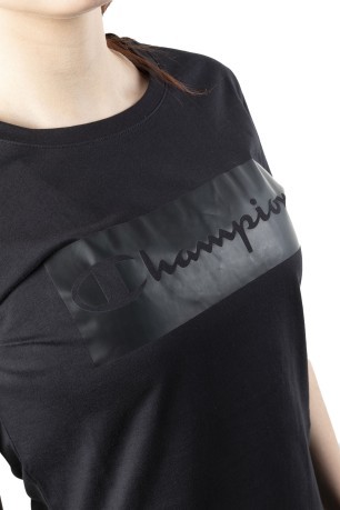 T-Shirt Mujer Steetnic frente negro