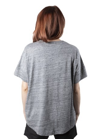 T-Shirt Donna Urban Athletic fronte grigio argento