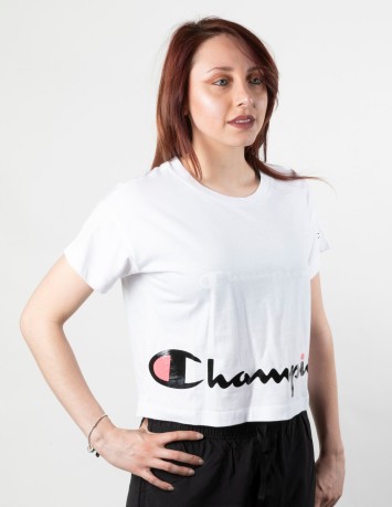 T-Shirt Mujer Instistutional frente a Corto