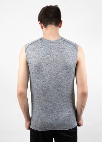 Tank top Athletic Micro grey front