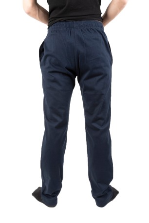 Pantaloni Uomo Jersey fronte blu