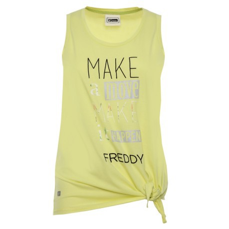 Camisole Knot front yellow