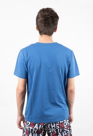 Hombres T-Shirt Sello frontal