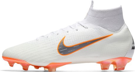 Chaussures de Football Nike Mercurial Superfly 360 Elite DF FG "Just Do It" Pack blanc