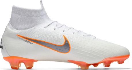 Las botas de fútbol Mercurial 360 Elite DF FG Just Do It Pack colore blanco naranja - Nike - SportIT.com