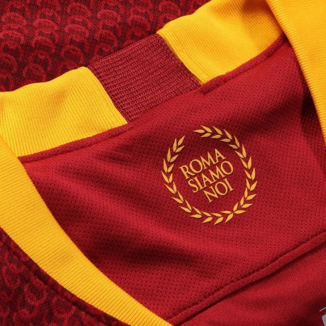 Jersey Roma Home 18/19 yellow red