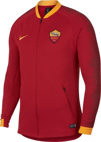Felpa Roma Anthem Jacket 18/19 rossa