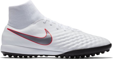 Scarpe Calcetto Nike Magista ObraX Academy DF TF Just Do It Pack bianche
