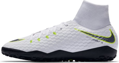 Zapatos de Fútbol Nike Hypervenom PhantomX III de la Academia DF TF blanco