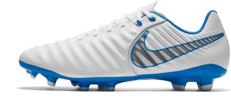Chaussures de Football Nike Tiempo Legend VII de l'Académie FG blanc